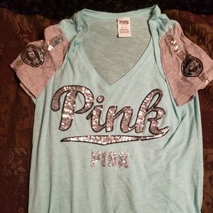 VS pink bling tshirt